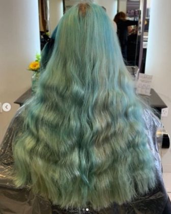 B COLOUR CORRECTION BEFORE TOP HAIRDRESSERS IN PAIGNTON DEVON