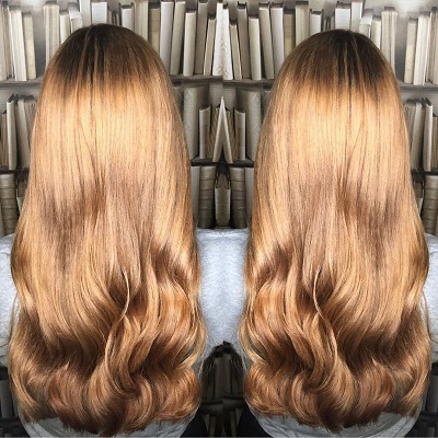 C HAIR COLOUR CORRECTION DAVID YOULL HAIRDRESSERS PAIGNTON DEVON